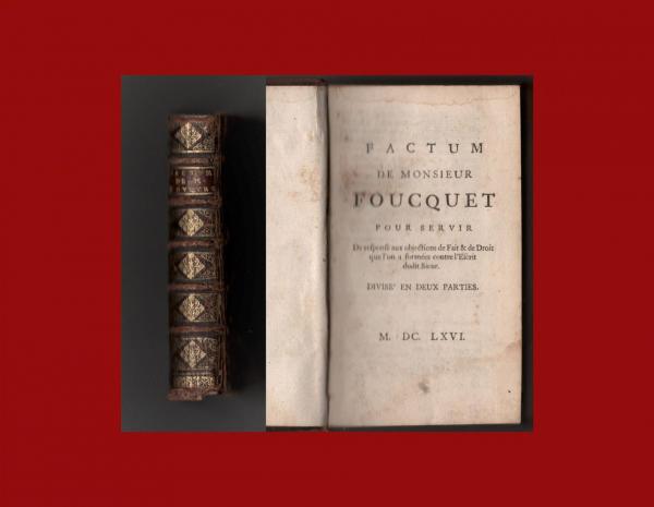 Factum de M. Foucquet, 1666.