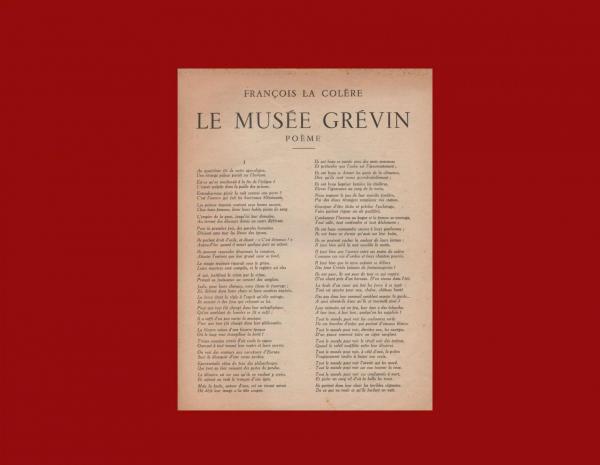 Aragon - Le musée Grévin