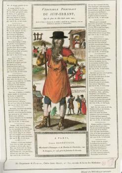 Juifs et citoyens catalogue bicentenaire 1789 1989 veritable portrait du juif errantage de plus de dix huit cents ans 2