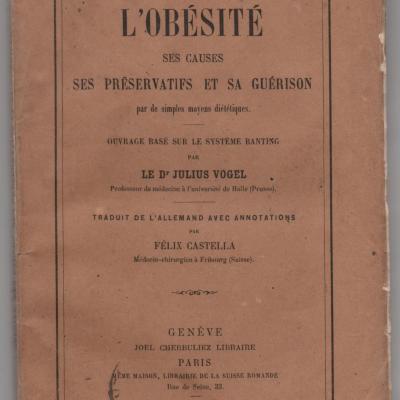 Castella Félix L'obésité 1866