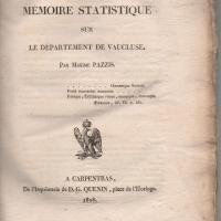 Statistique du vaucluse