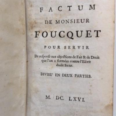 Factum Foucquet