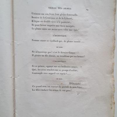 Lamartine chant du sacre premiere edition premier tirage page 19 red