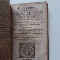 Lotichius, Johann Peter,  bibliotheque poetique, en quatre parties