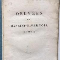 Mancini nivernois fables edition originale 1