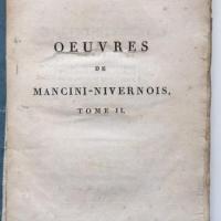 Mancini nivernois fables edition originale