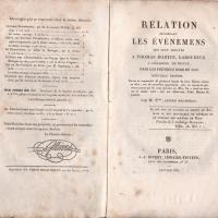 Relation des evenements thomas martin laboureur 1831 2 1